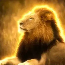 The Unfazed Lion logo