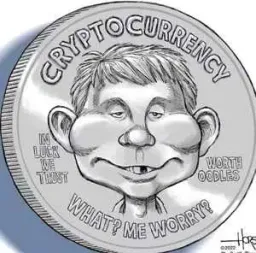 Alfred E. Neuman Coin logo